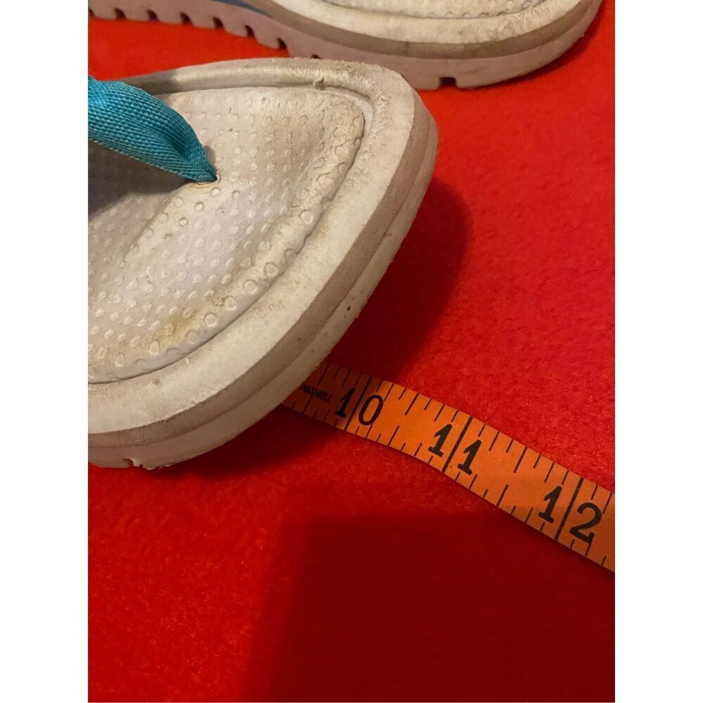 Vintage Sketchers Platform Comfort Flip Flops Sandals Beach Summer Travel - Picture 13 of 14